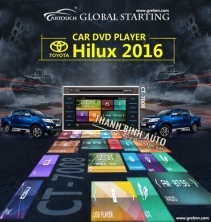 Màn hình đầu DVD cho TOYOTA HILUX 2016 car dvd player